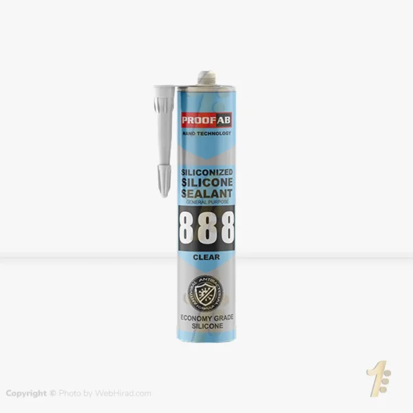 سیلیکون شفاف 888 پروفاب